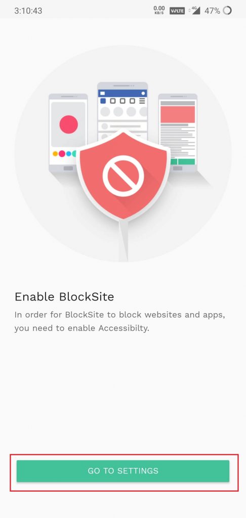 sing blocksite app