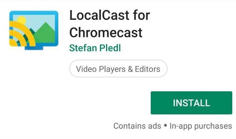 Local Cast for Chromecast