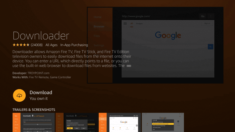 Download Firestick Downloader