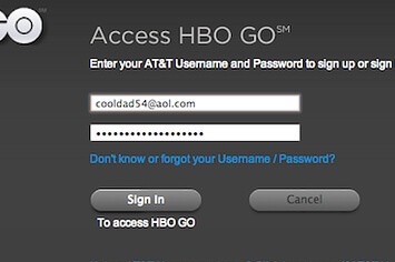 Activate HBO GO app