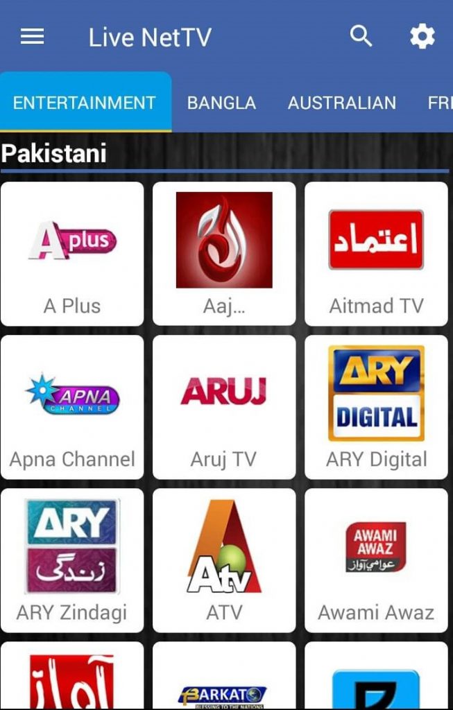 Live NetTV Apk