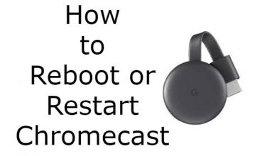 Restart Chromecast