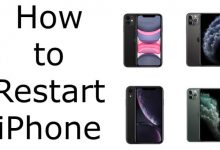 Restart iPhone