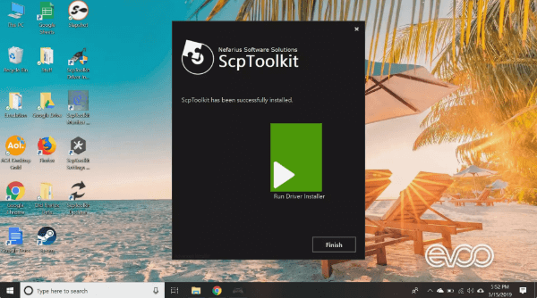 Run ScpToolkit