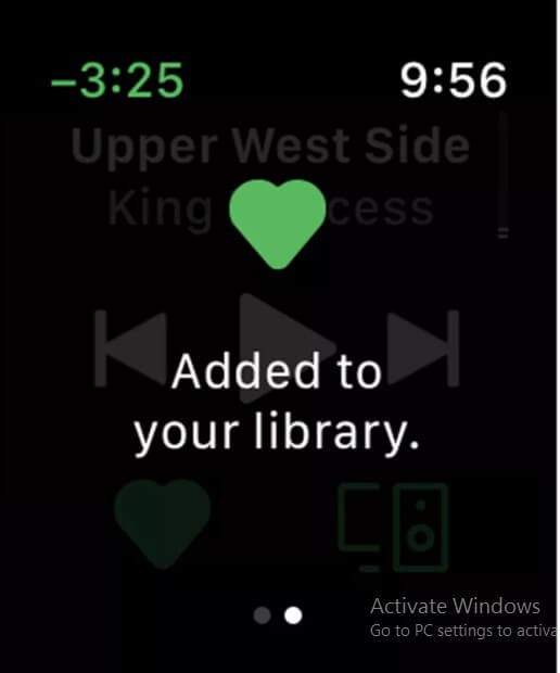 Spotify app home screen