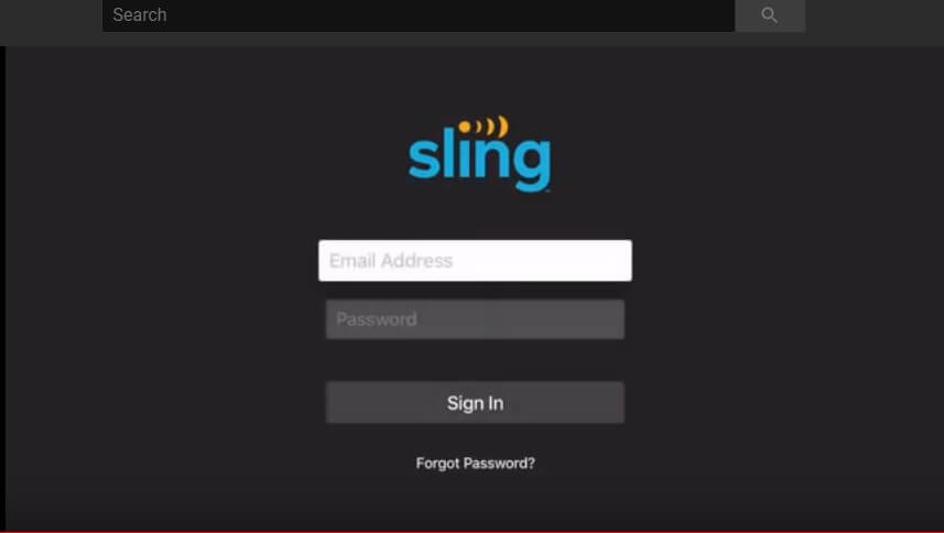 Sling TV on Apple TV