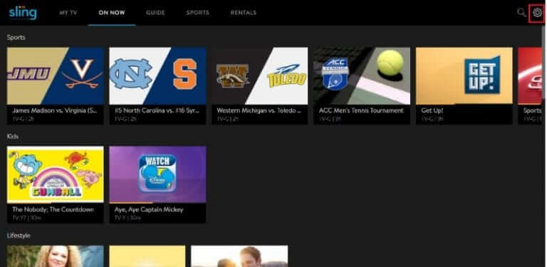 Cancel Sling TV subscription