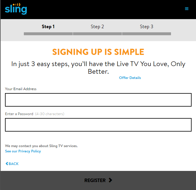 Sling TV on Firestick