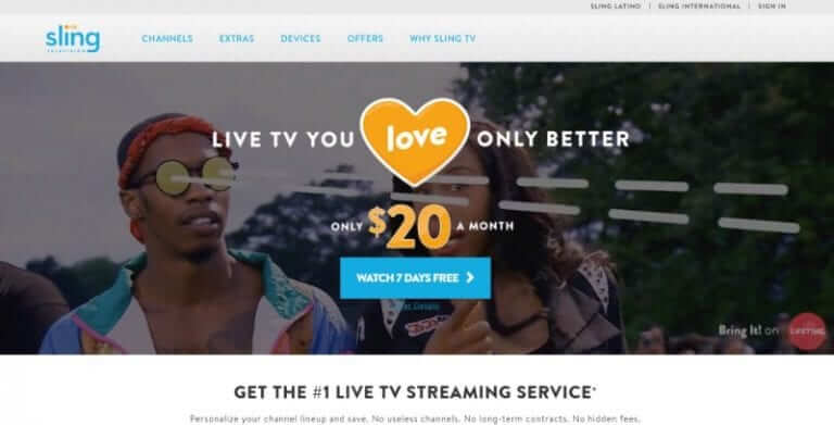 Sling TV on Firestick