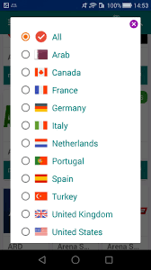 UkTVNow Available Countries 