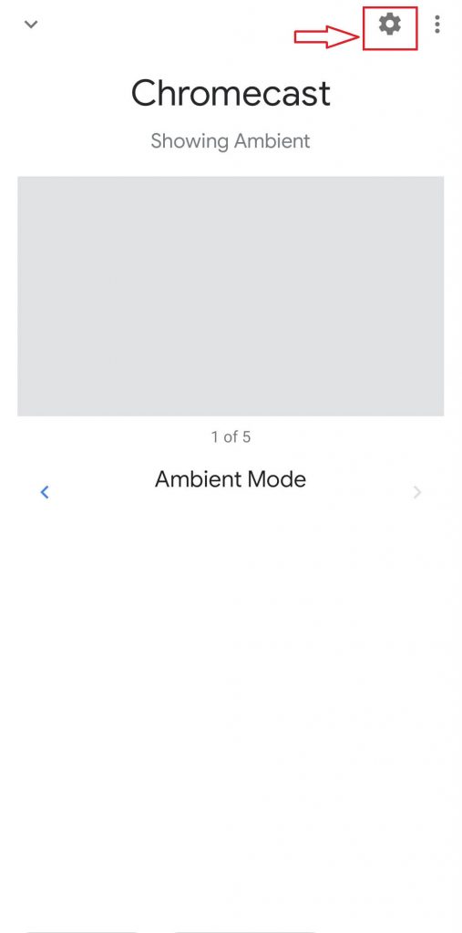 Chromecast Settings