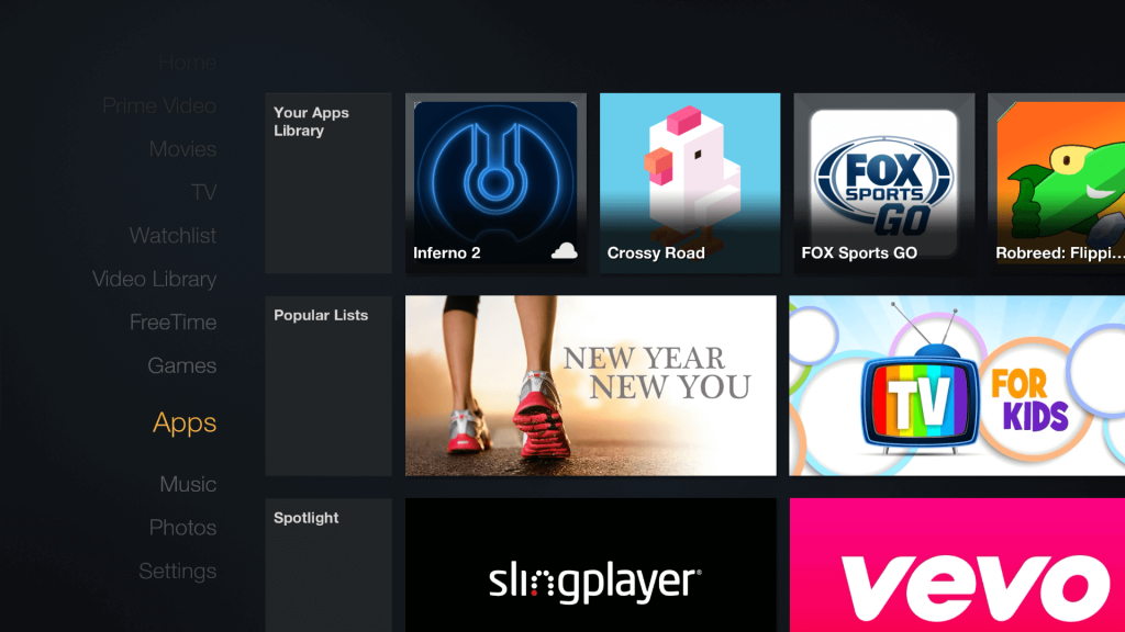 Update Firestick Apps