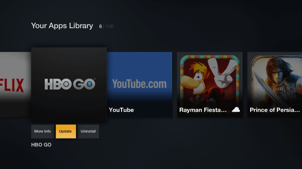 Update Firestick Apps