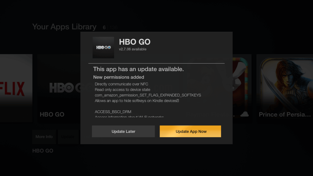 Update Firestick Apps