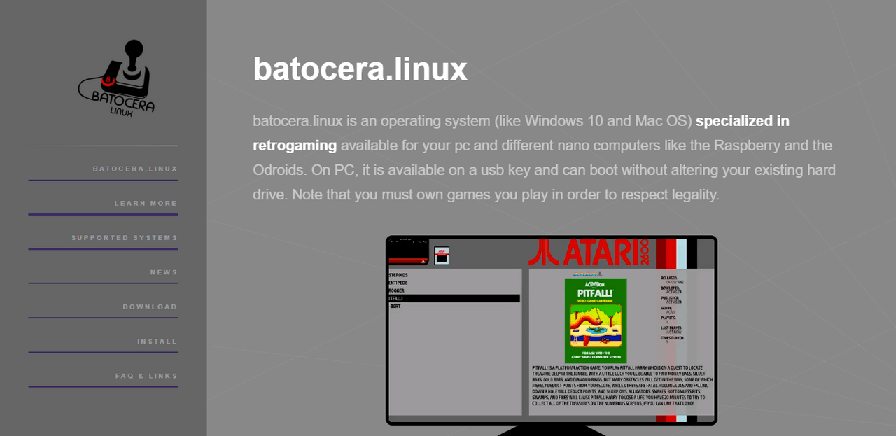 batocera.linux - Best Linux Distro for Gaming