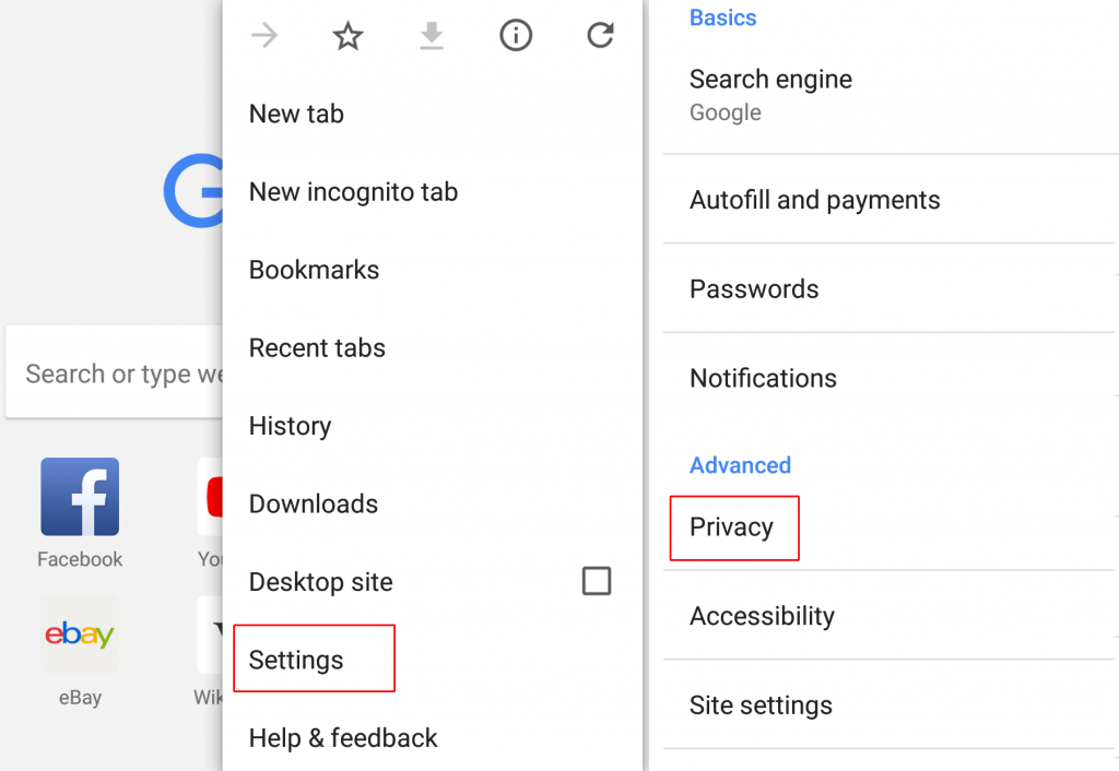 How to Clear Cache on Android browser