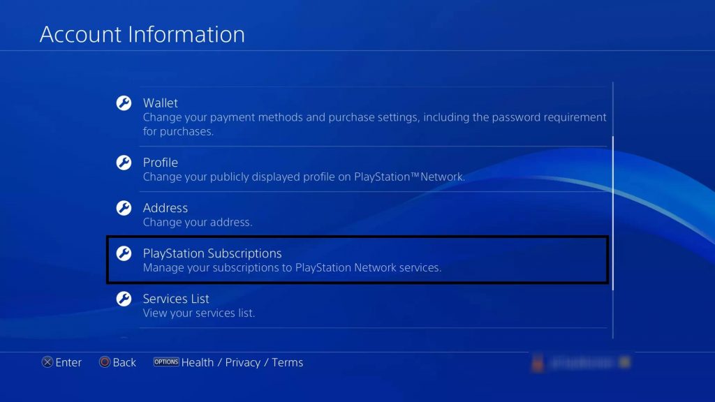 Cancel PlayStation Vue Subscription