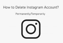 How to delete instagram account
