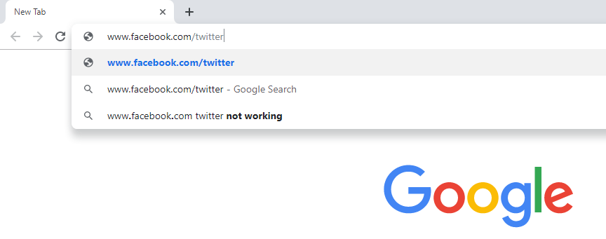 open link on Web browser