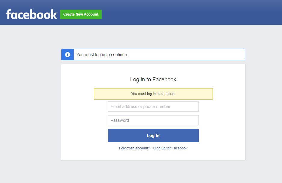 Login