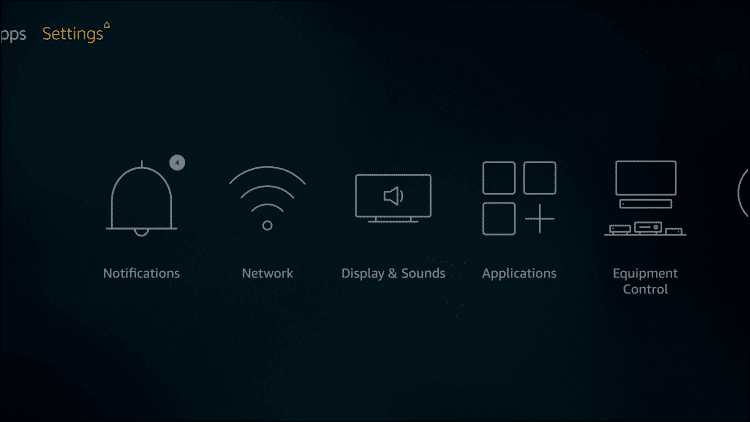  Firestick Settings Menu