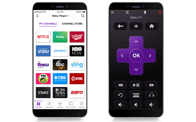 Roku Mobile app