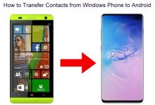 Transfer Contacts from Windows Phone to Android