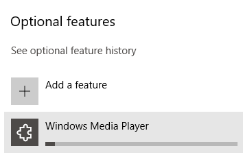 Windows Media Player on Windows