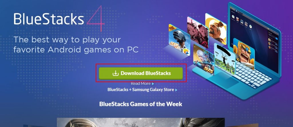 Download Bluestacks