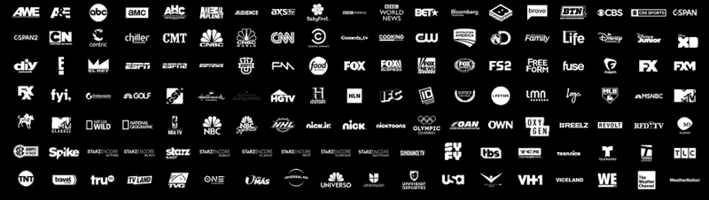 AT&T TV NOW Channels List