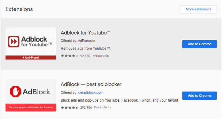  Block Ads on YouTube in Chrome