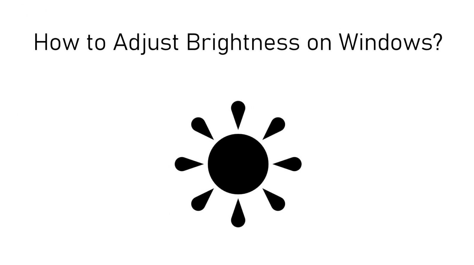 adjust brightness