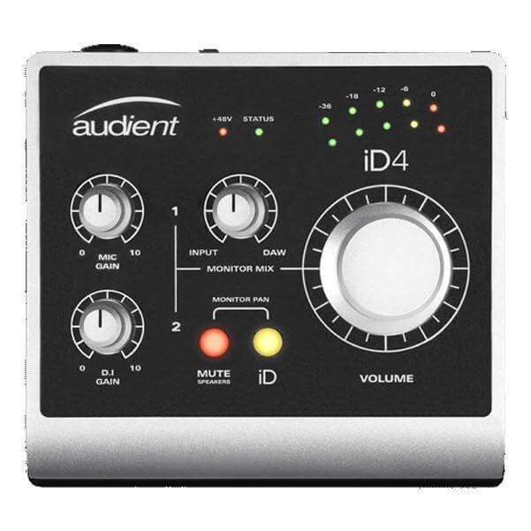 Audient iD4 - Best Audio Interface for Mac