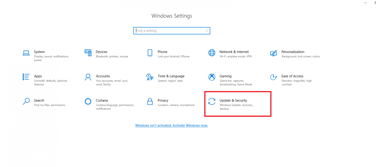 Backup Windows using File History