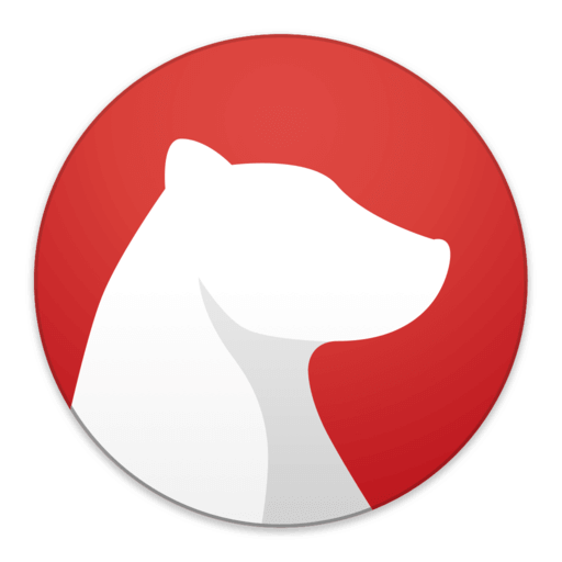 Bear Note taking app for mac