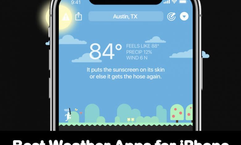 Best Weather Apps for iPhone
