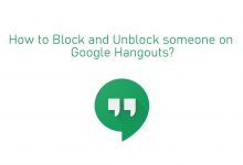 Block someone on Hangouts