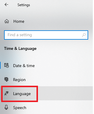 Change the Windows Language