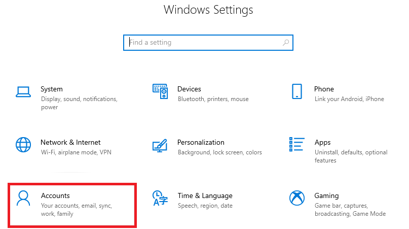 Turn off Sync on Windows