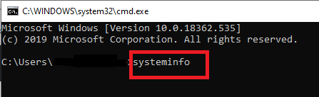 Check the Windows version