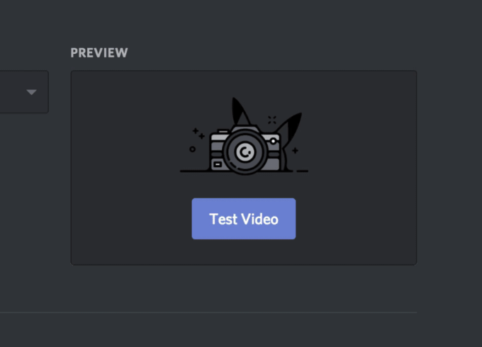 Choose Test Video - How To Screen Share on Discord?