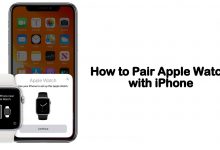How to Pair Apple Watch with iPhone