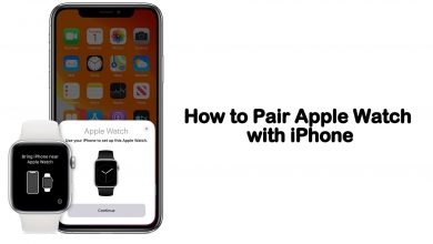 How to Pair Apple Watch with iPhone