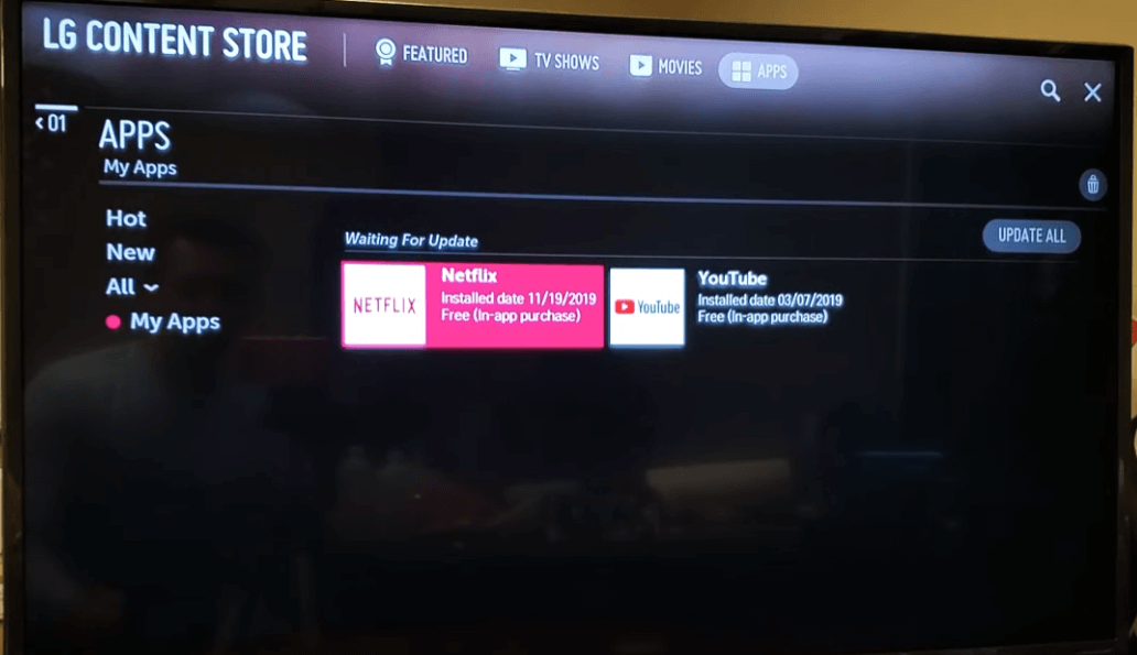 How to Update Apps on LG Smart TV