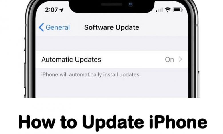 How to Update iPhone