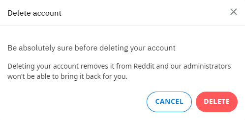 How to Delete Reddit Account