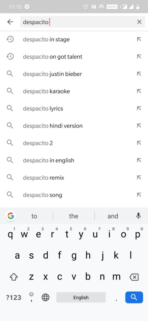 Search for videos