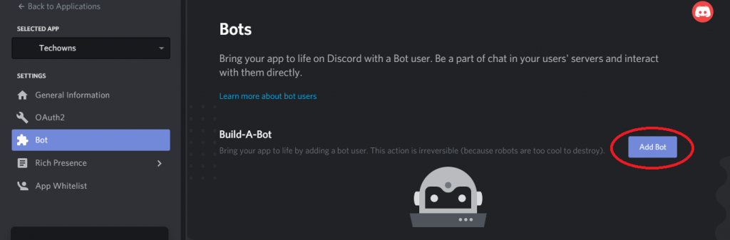 Make a discord bot