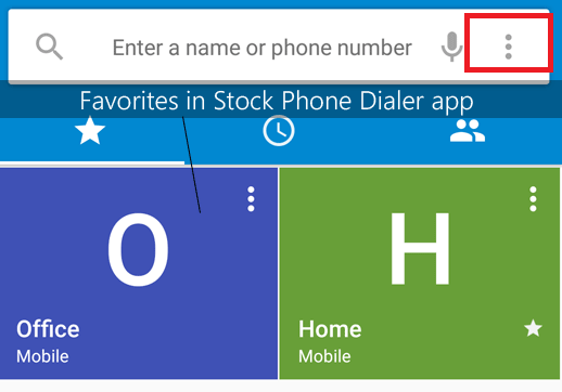 Press Three Dots icon - How to Make Your Number Private on Android