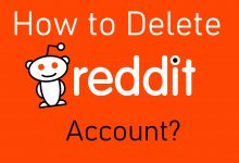 How to delete Reddit account